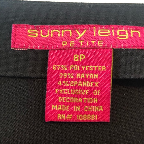 Sunny Leigh Black Swing Skirt (8) - Picture 5 of 8